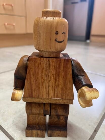 Wooden Lego Figure (20cm high) - Image 2