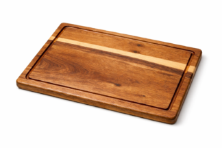 Kiaat Cutting Board 40cm x 30cm + Grooves