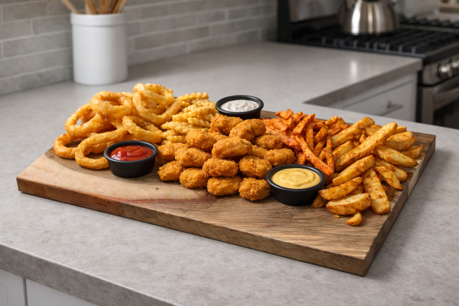 Kiaat Cutting Board 37cm x 30cm - Image 2