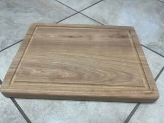 Kiaat Cutting Board 40cm x 30cm x 3cm + Grooves