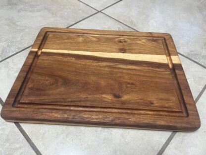 Kiaat Cutting Board 40cm x 30cm + Grooves