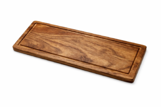 Kiaat Cutting Board 40cm x 15cm (With Grooves)