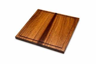 Teak Steak Board 30cm x 30cm with groove