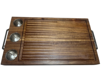 Kiaat Butchers Block 60cm x 35cm x 4.5cm
