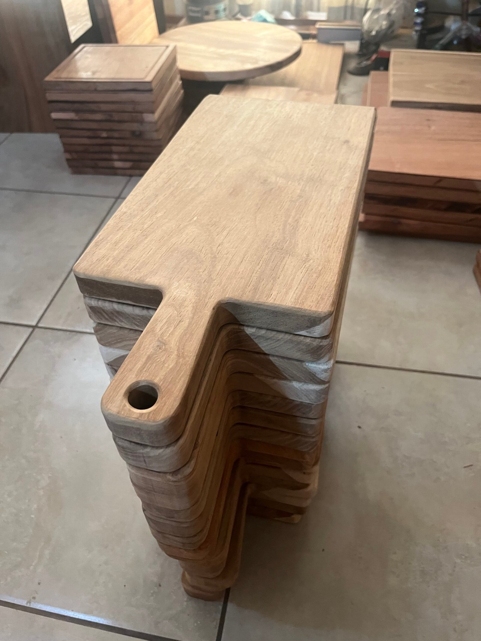 Kiaat Paddle Board 45cm x 20cm