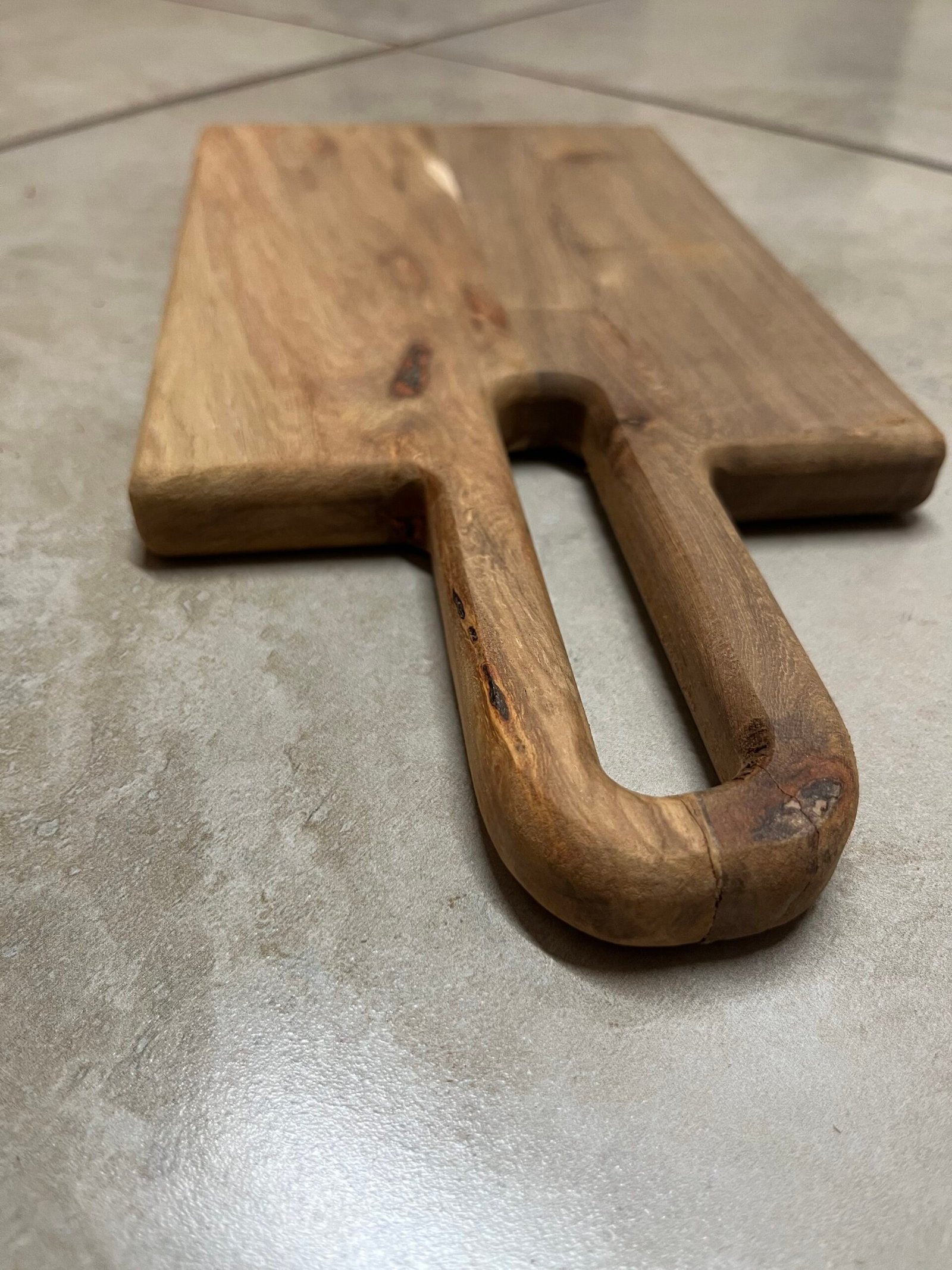 Kiaat Paddle Board 30cm x 15cm x 18mm - Image 2